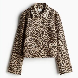 Leopard Print Women's Jacket NWOT